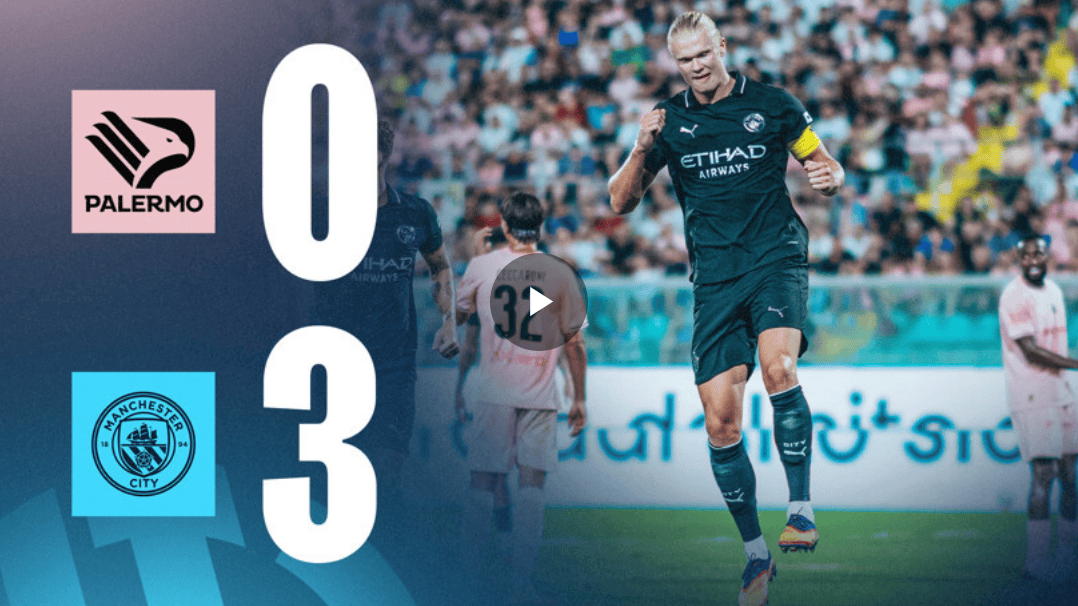 热身赛-哈兰德破门赖因德斯替补梅开二度 曼城3-0完胜